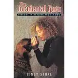 Woman and dog on book cover image.